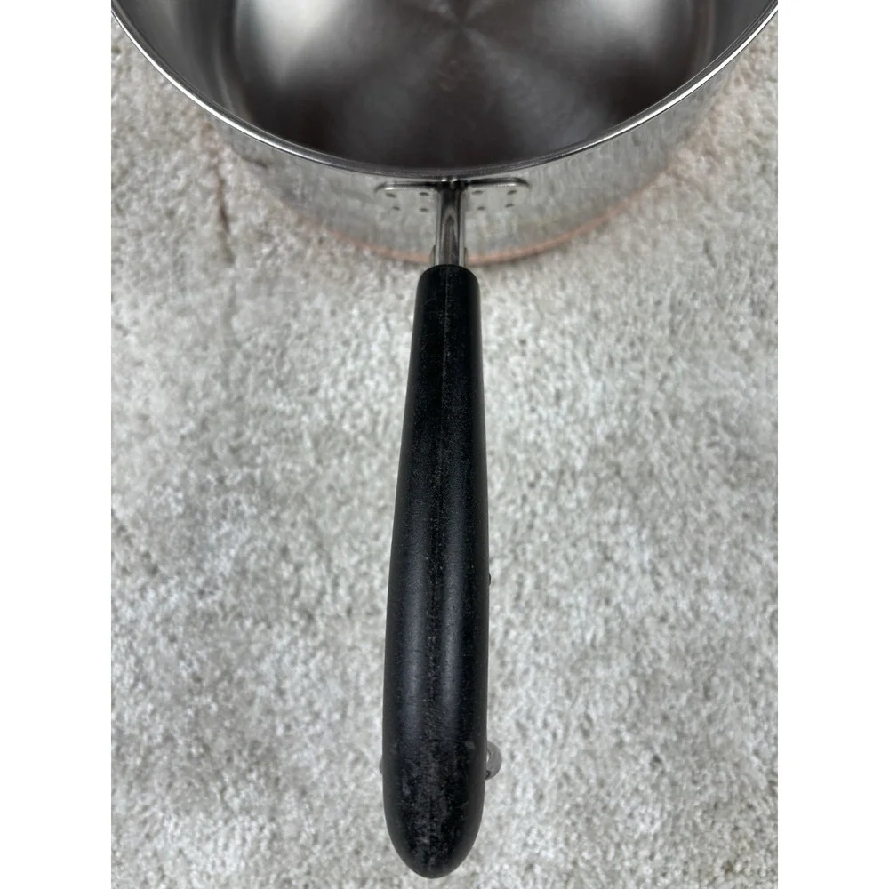 Revere Ware 1801 Stainless Steel Copper Bottom 2 Quart Saucepan No Lid